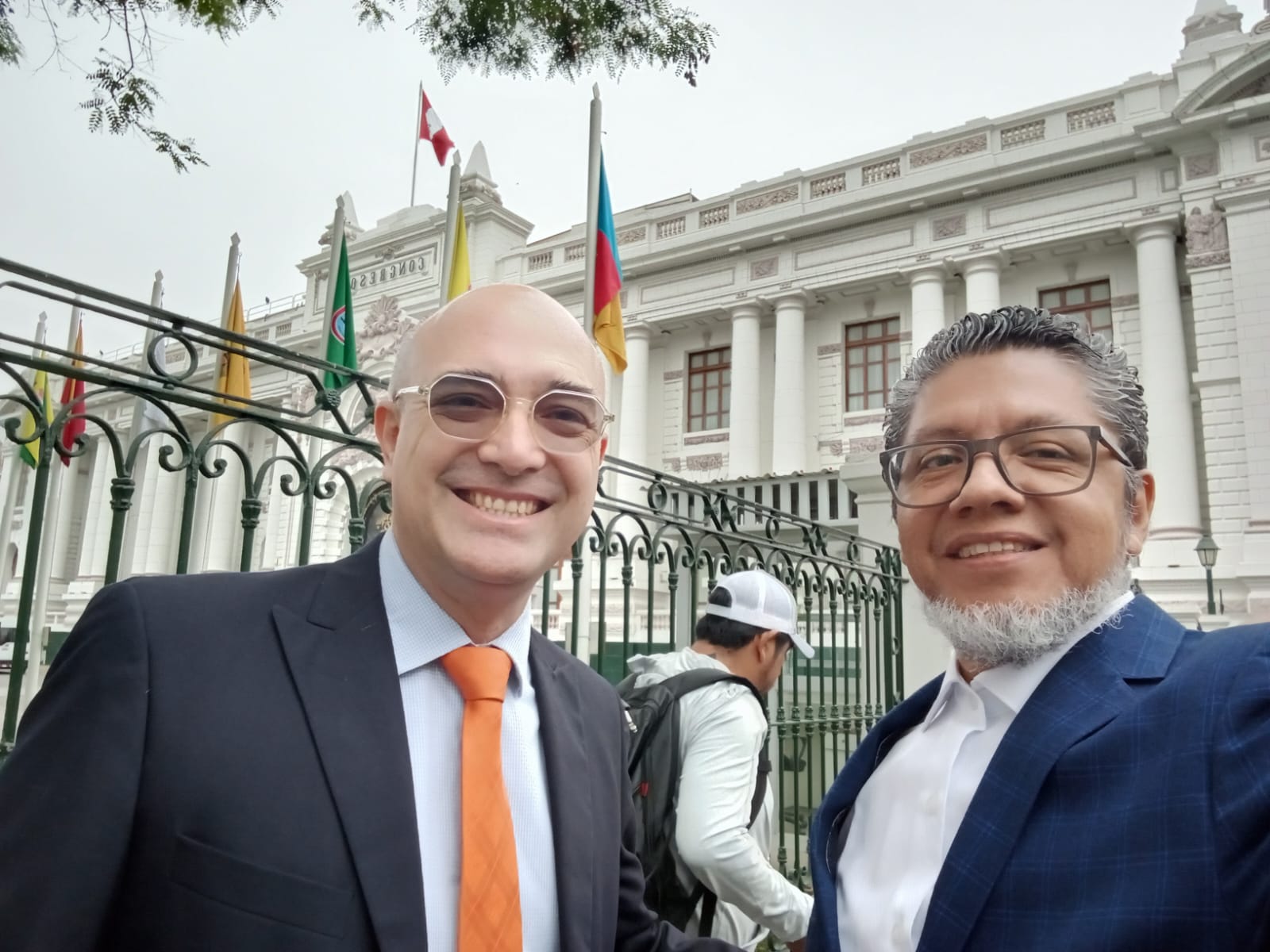 Dr. Zalce and Ricardo Rangel