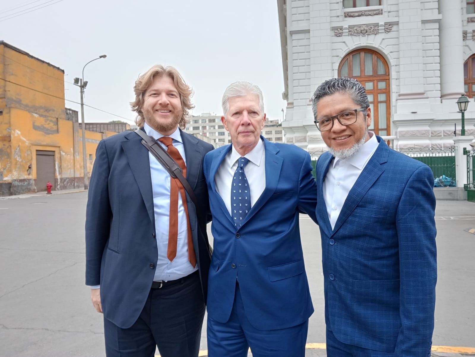 Ricardo, Josh, and Dr. McDowell